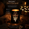 Windlicht mit Gravur Lieblingsmensch – Geschenk aus Glas