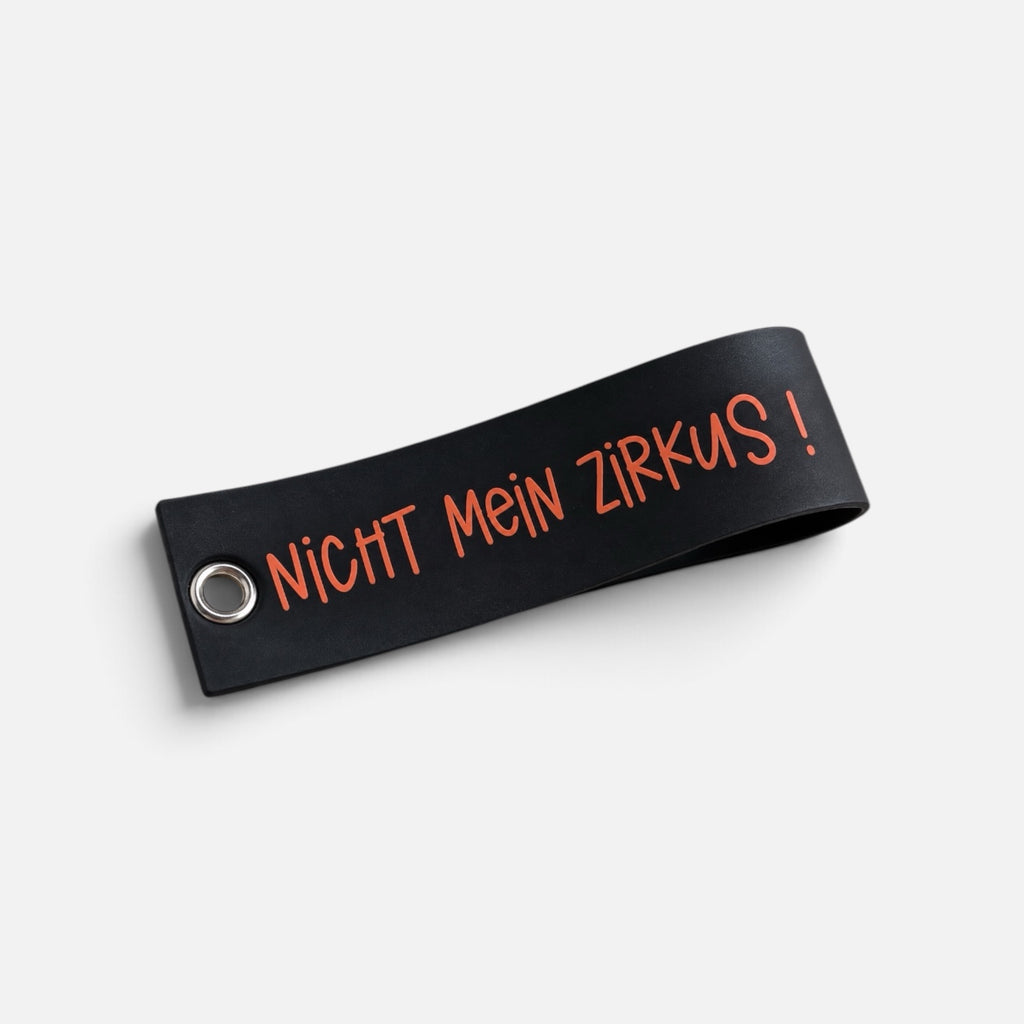 Lustige Schlüsselanhänger mit Spruch – 5 Designs und Farben