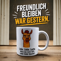 Lustige Tasse mit Spruch – Geschenk für Kollegen & Büro Morgenmuffel