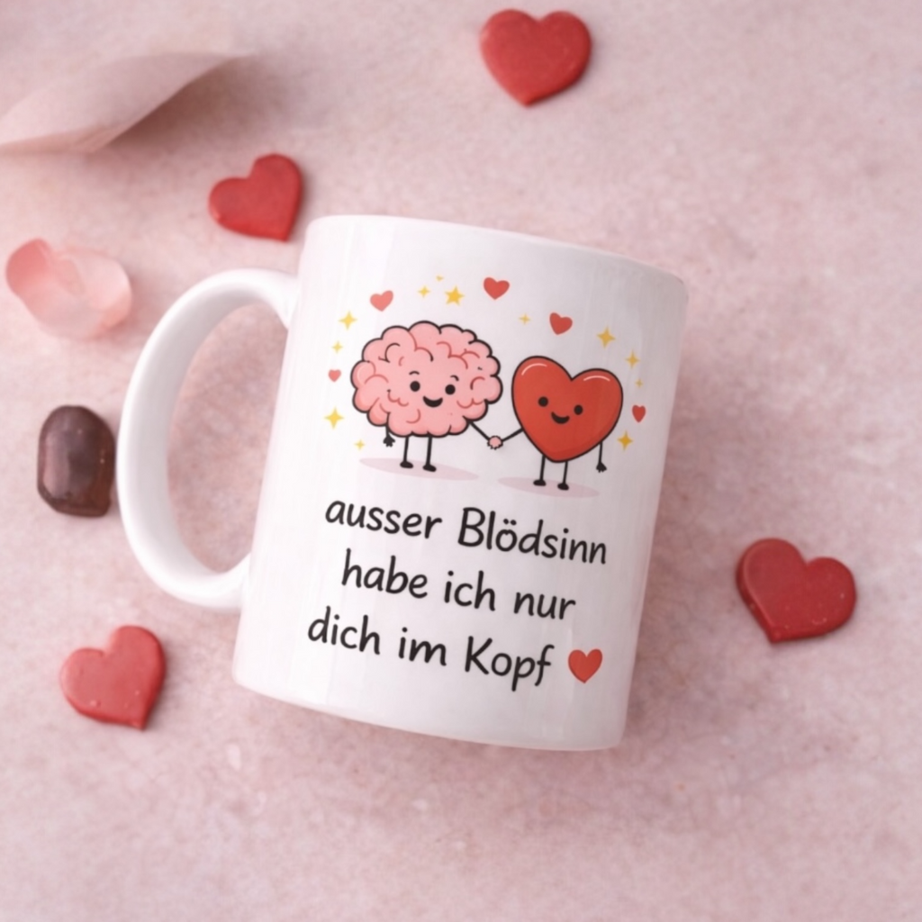 Lustige Tasse mit Spruch - Geschenk für Freundin & Freund