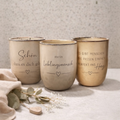 Keramiktasse mit Gravur – Lieblingsmensch & Freundschaft – Geschenk für besondere Menschen